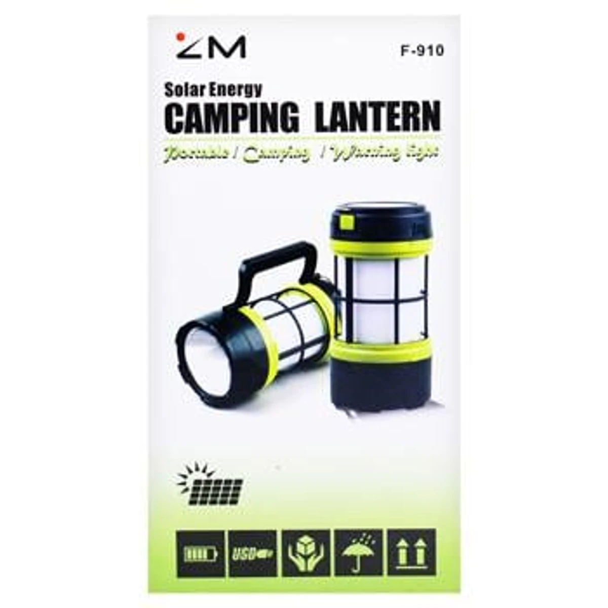 Solar energy camping lanter.