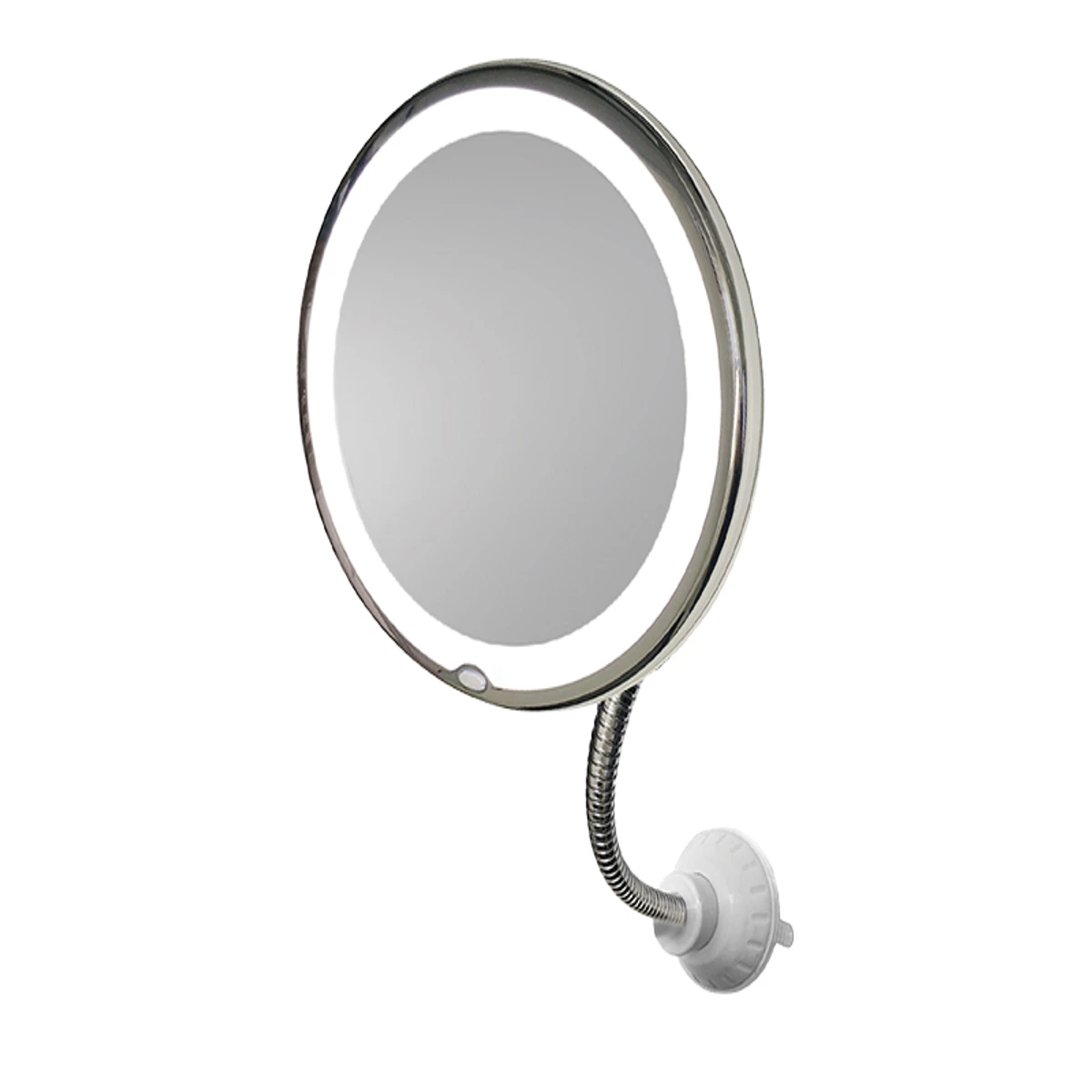 Makeup Mirror LED Light Flexible Vanity Mirror Light 10X Magnifying Mirror Portable Illuminated Mirror Bathroom Wall Mirror Led