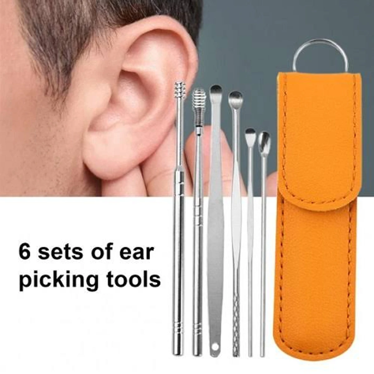 6 sets of ear picking tool