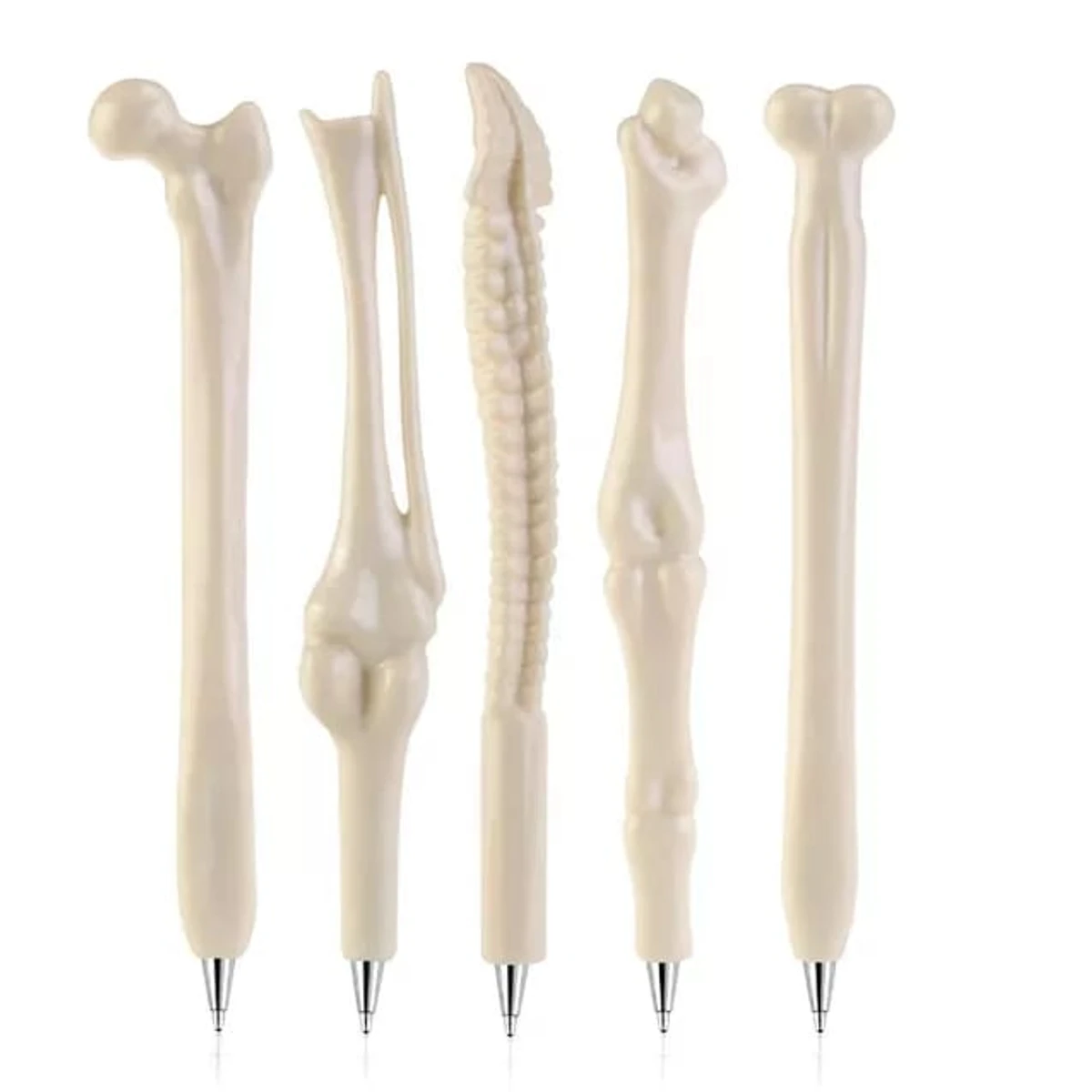 Skeleton Bone Pens Human Anatomy Inspired Dr.  Pens for Doctors Nurses Medical School Students - Assortment Pack